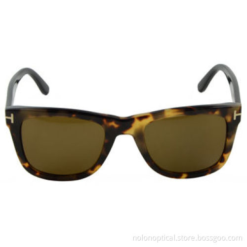 Fashionable tortoise acetate sunglasses